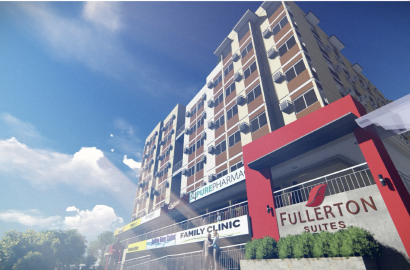 Studio unit at Fullerton Suites