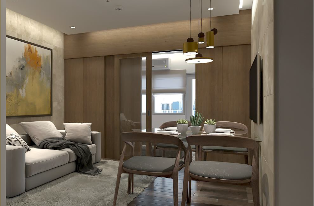 Studio unit at Gold Residences