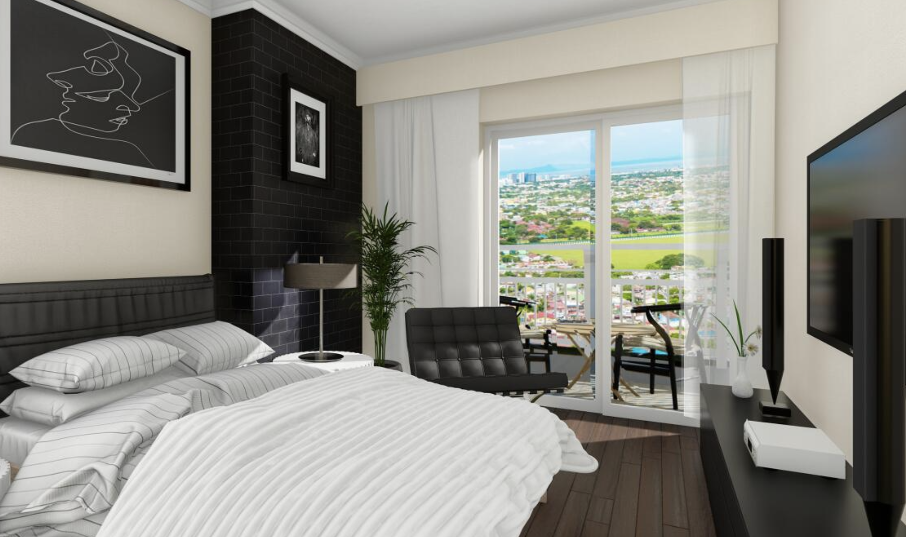 2 Bedroom unit at Sonora Garden Residences